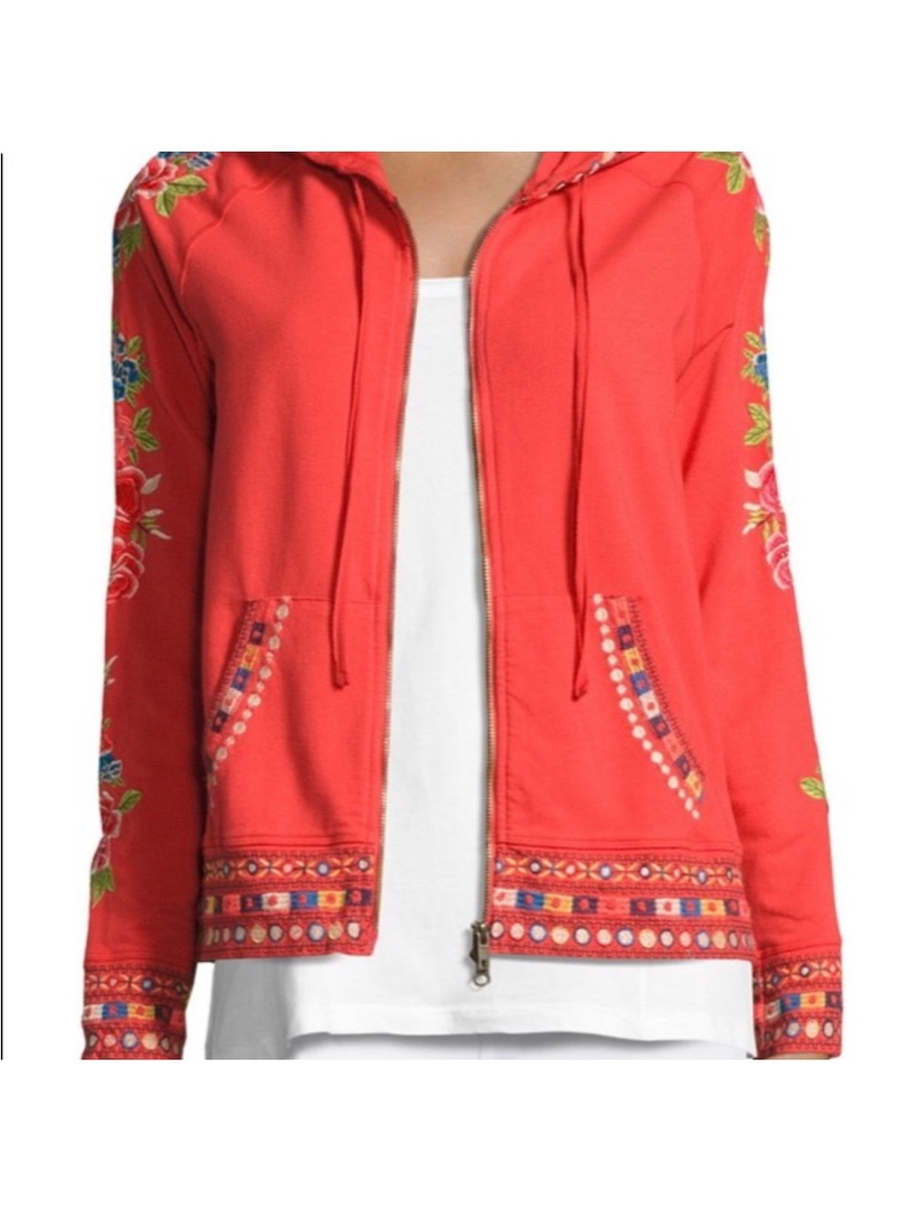 Johnny Was Rina Hoodie large - Picture 4 of 11